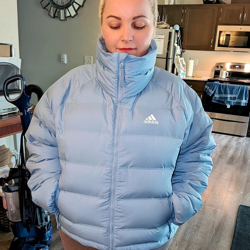 Light blue adidas helionic relaxed
